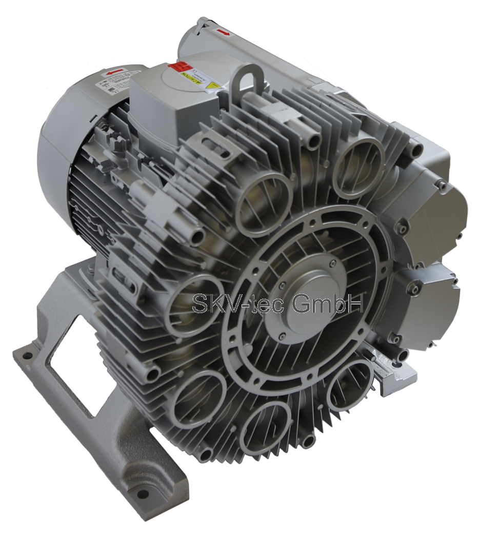 single stage ring blower with 315 m³/h