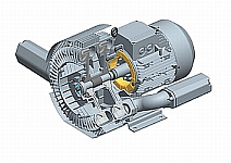 2-traps zijkanaalventilator 