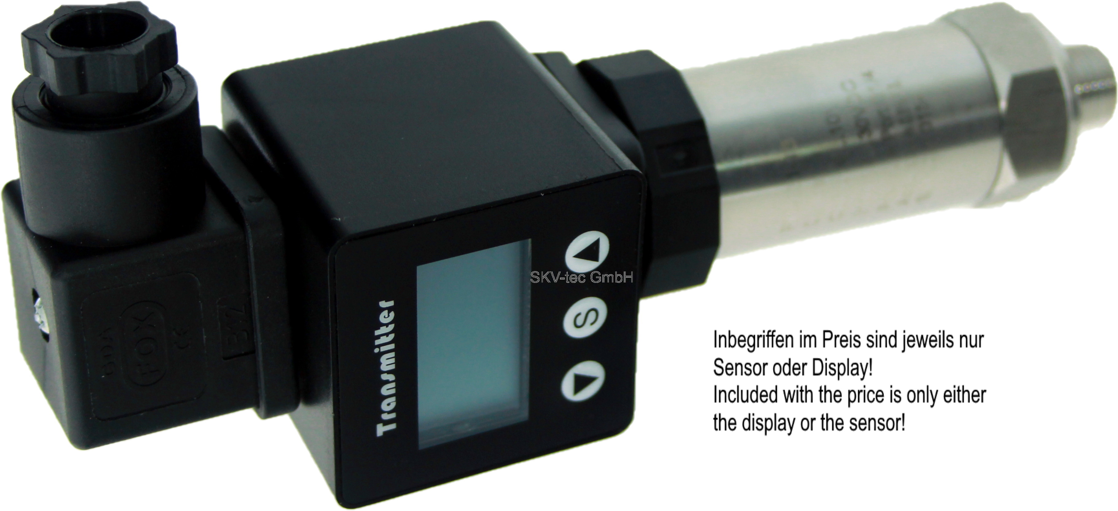 Drucksensor PT2 und Display NOM11