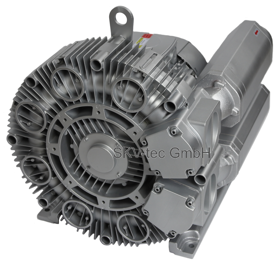 single stage ring blower with 480 m³/h